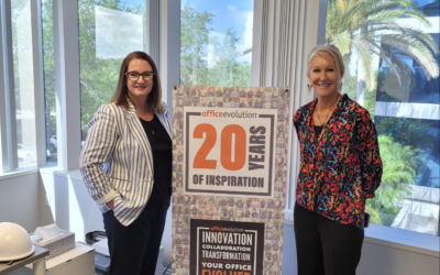 Office Evolution Celebrates 20 Years of Business And Announces Plans For Expansion